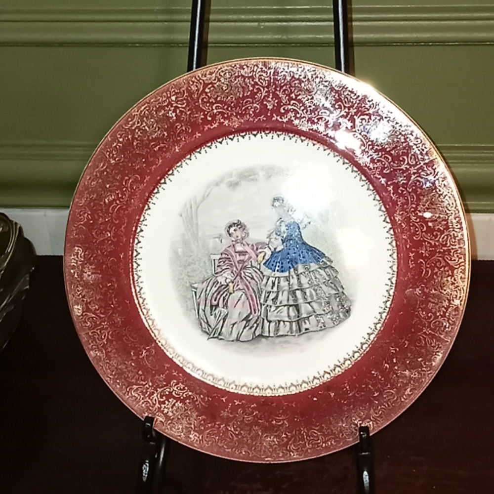 Vintage Plate Imperial by Salem